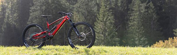 Bicycle in mountains